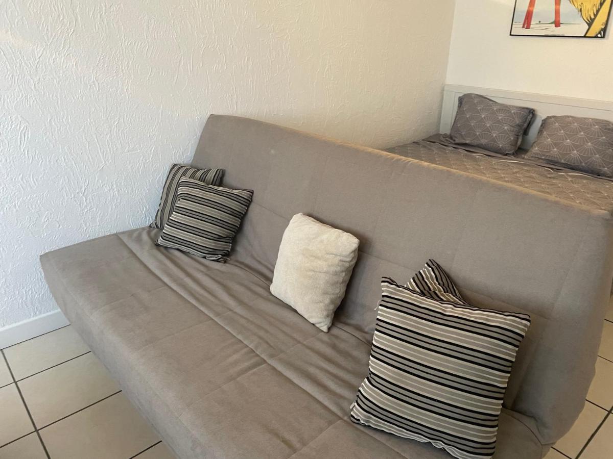 Grand Studio 7 Minutes De La Plage Et Climatise Sur Juan Les Pins Antibes Zewnętrze zdjęcie