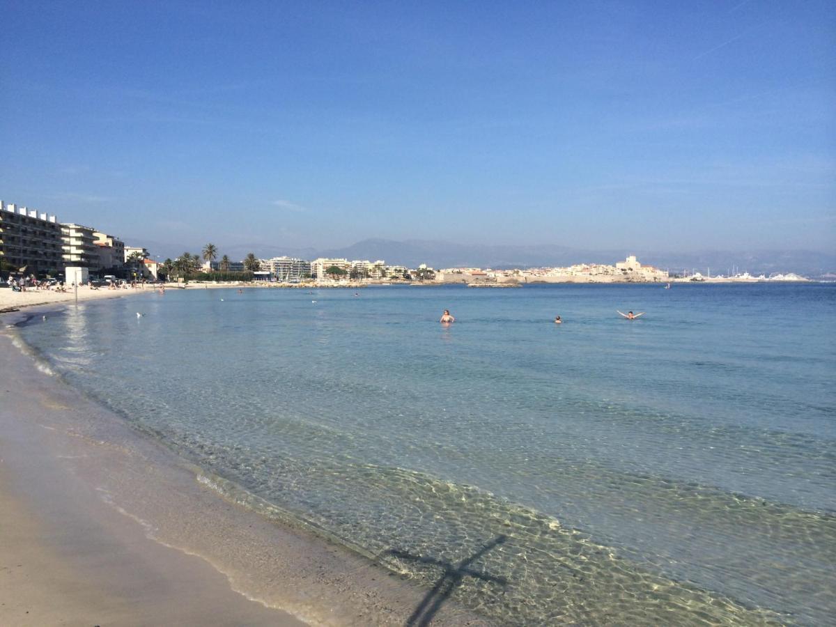 Grand Studio 7 Minutes De La Plage Et Climatise Sur Juan Les Pins Antibes Zewnętrze zdjęcie